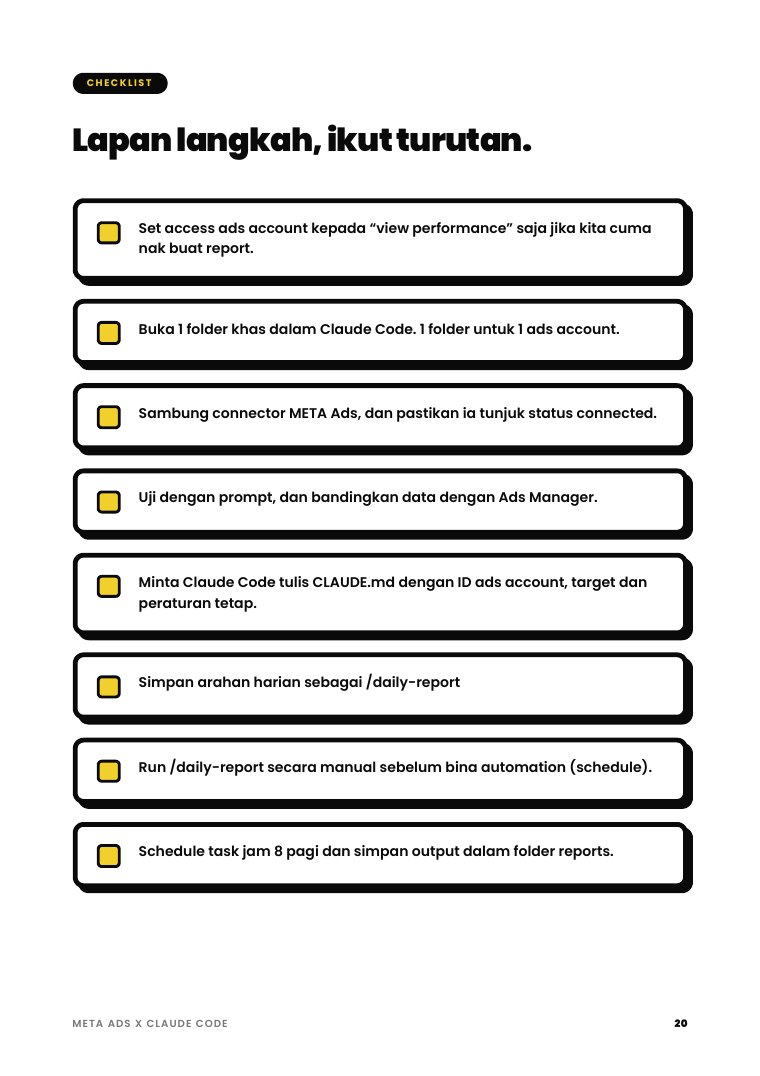 Muka surat 20 — checklist 8 langkah